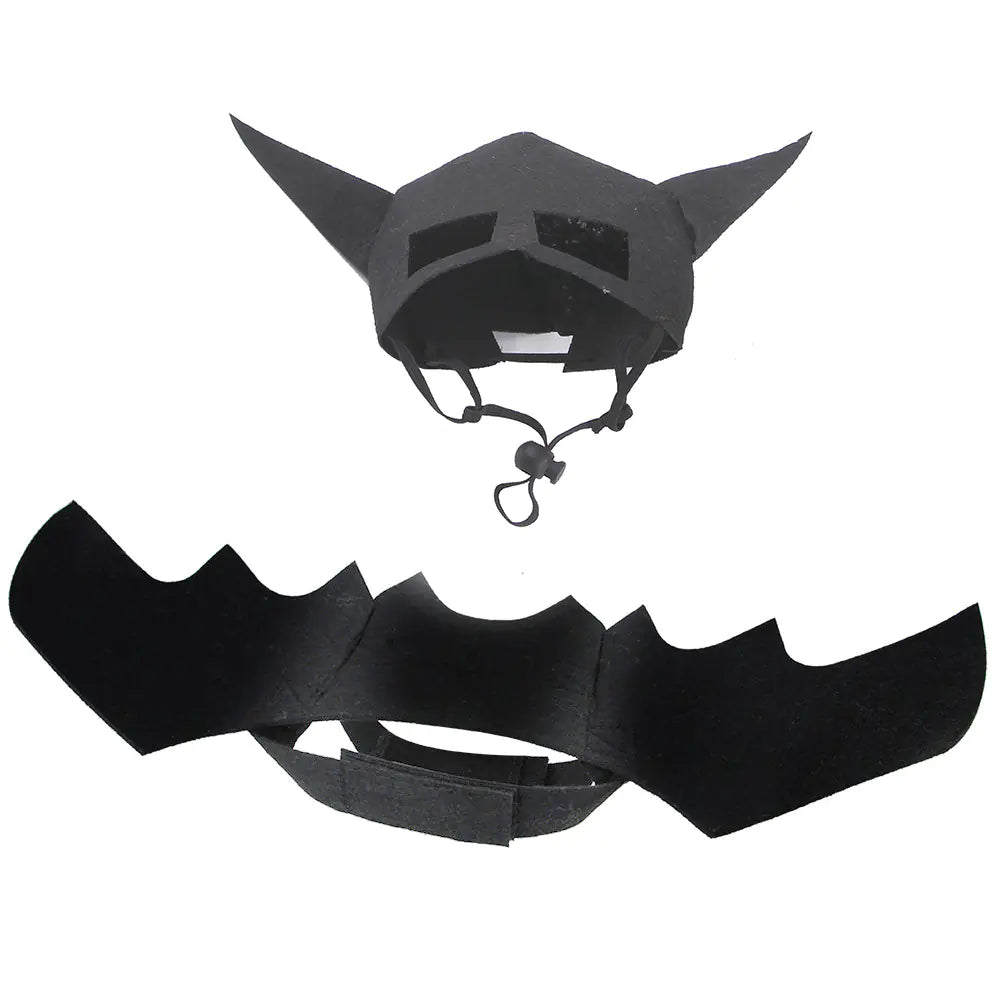 Halloween Pet Costume - Bat Wings and Corset