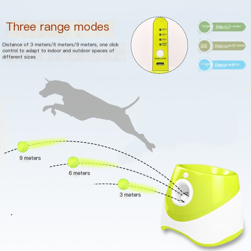 Automatic Tennis Ball Launcher for Dogs