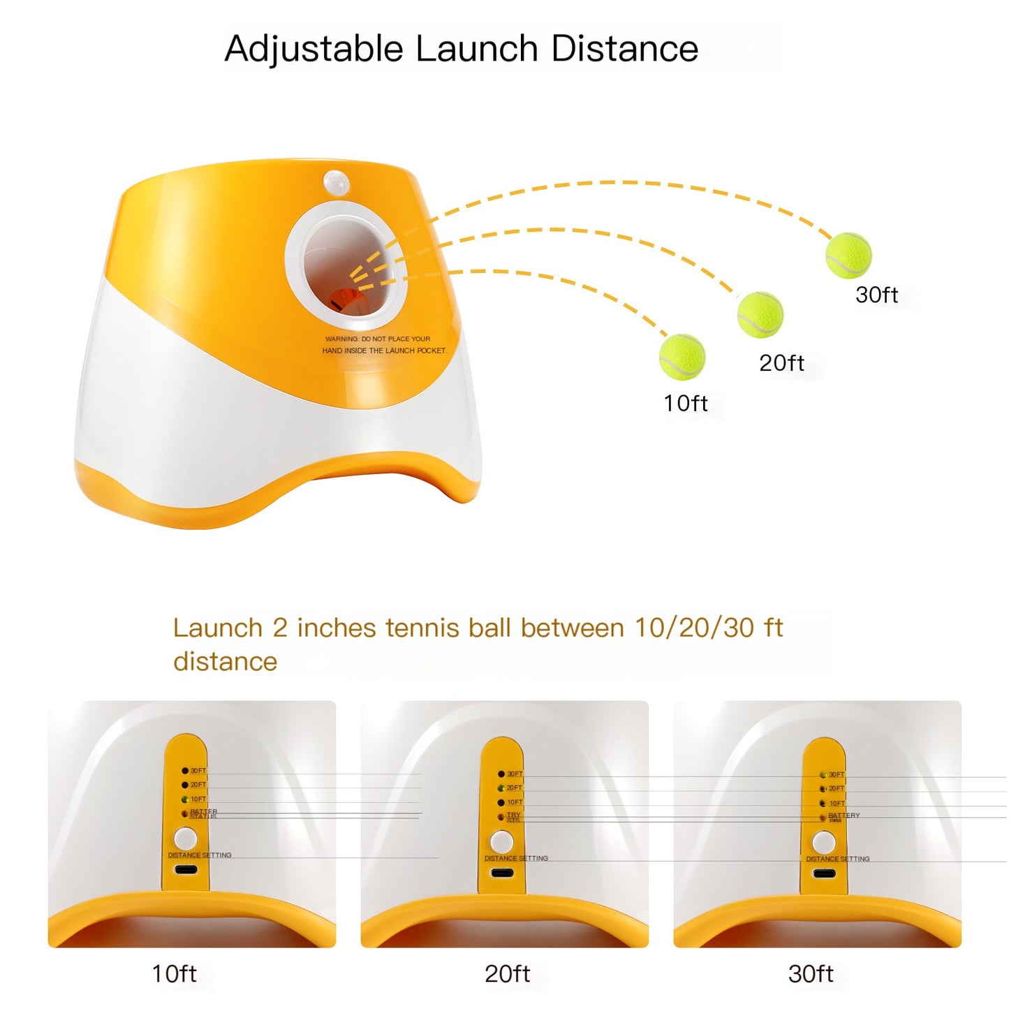 Automatic Tennis Ball Launcher for Dogs