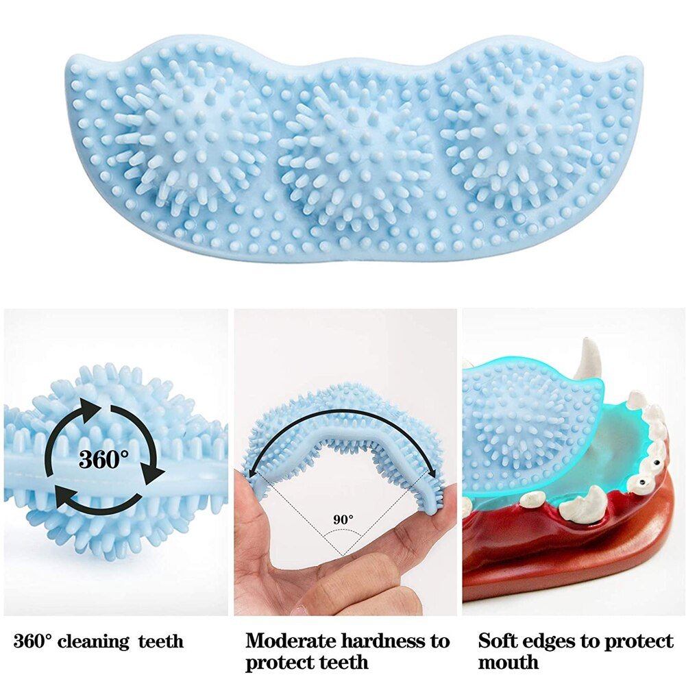 Bite-Resistant Dog Toy Ball for Interactive Chewing