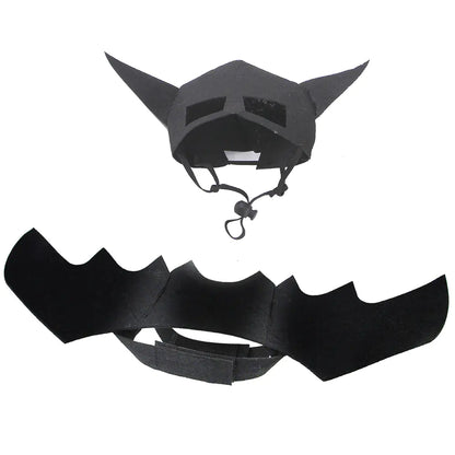 Halloween Pet Costume - Bat Wings and Corset