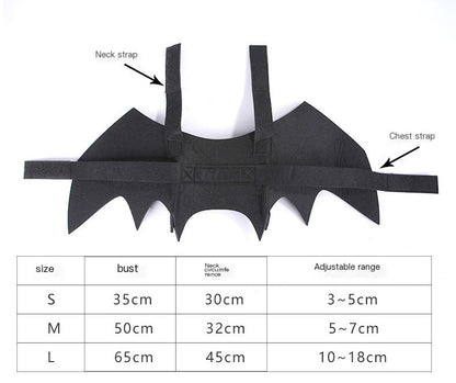 Halloween Pet Costume - Bat Wings and Corset