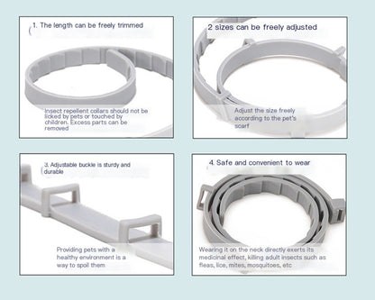 Cat and Dog Flea and Tick Prevention Collar